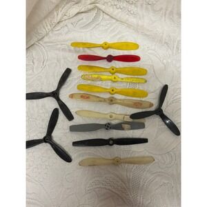 Vintage Top Flite Model Airplane Propellers Mixed Lot 2-Blade 3-Blade 13pcs #10